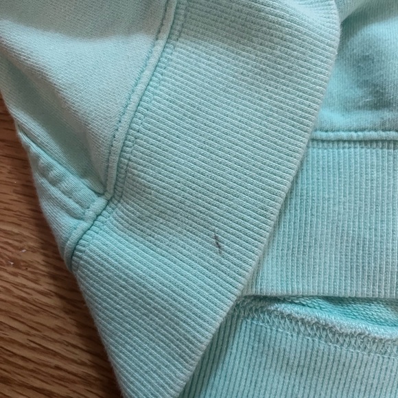 Vineyard vines sweater hoodie women size S mint green 1/4 zip - Picture 9 of 13